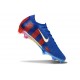 Nike Zoom Mercurial Vapor 16 Elite Firm Ground Barcelona Blue Red White