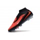 Nike Phantom 6 Elite Firm-Ground Soccer Cleats Crimson Black
