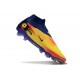 Nike Phantom 6 Elite Firm-Ground Soccer Cleats Yellow Blue Gold
