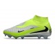 Nike Phantom 6 Elite Firm-Ground Soccer Cleats Gray Volt Black