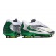 New Nike Phantom 6 Elite Low FG White Green Silver