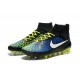 New Nike Magista Obra FG Firm Ground Soccer Boots Black Blue White