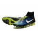 New Nike Magista Obra FG Firm Ground Soccer Boots Black Blue White