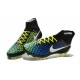 New Nike Magista Obra FG Firm Ground Soccer Boots Black Blue White