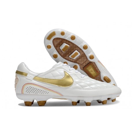 News Nike Tiempo Legend 10 Elite FG R10 White Gold