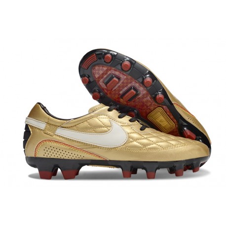 News Nike Tiempo Legend 10 Elite FG R10 Golden White