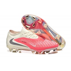 New Nike Phantom 6 Elite Low FG Red Beige Black