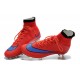 Nike Mercurial Superfly IV FG Mens Football Shoes Red Purple