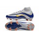 Nike Mercurial Superfly 10 Elite FG Silver Blue Yellow