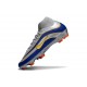 Nike Mercurial Superfly 10 Elite FG Silver Blue Yellow