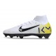 Nike Mercurial Superfly 10 Elite FG White Black Yellow