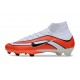 Nike Mercurial Superfly 10 Elite FG White Red Black