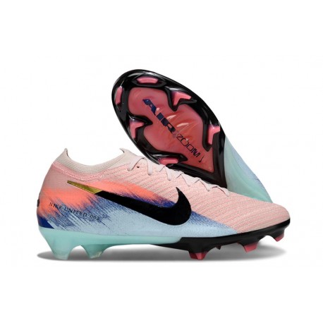 Nike Zoom Mercurial Vapor 16 Elite Firm Ground Pink Blue Black