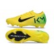 Nike Zoom Mercurial Vapor 16 Elite Firm Ground KM Yellow Green