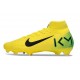 Nike Mercurial Superfly 10 Elite FG KM Yellow Green Black