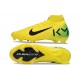 Nike Mercurial Superfly 10 Elite FG KM Yellow Green Black