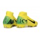Nike Mercurial Superfly 10 Elite FG KM Yellow Green Black