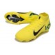 Nike Mercurial Superfly 10 Elite FG KM Yellow Green Black
