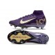 Nike Zoom Mercurial Superfly 10 Elite SG Pro X MBAPPE Grand Purple Pale Ivory
