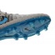 Nike High Top Magista Obra FG ACC Soccer Cleats Wolf Grey Turquoise Blue