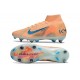Nike Zoom Mercurial Superfly 10 Elite SG Pro KM Orange Blue