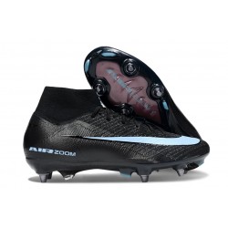 Nike Zoom Mercurial Superfly 10 Elite SG Pro Black Ice Blue