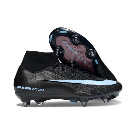 Nike Zoom Mercurial Superfly 10 Elite SG Pro Black Ice Blue