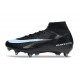 Nike Zoom Mercurial Superfly 10 Elite SG Pro Black Ice Blue