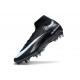 Nike Zoom Mercurial Superfly 10 Elite SG Pro Black Ice Blue