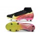 Nike Zoom Mercurial Superfly 10 Elite SG Pro Black Crimson Yellow Green