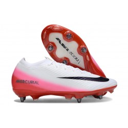 Nike Zoom Mercurial Vapor XVI Elite SG Pro White Red Black