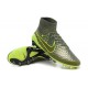 Nike High Top Magista Obra FG ACC Soccer Cleats Power Clash Green