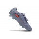 Nike Tiempo Legend X Elite FG Cleats Blue Eclipse Black