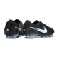 Nike Tiempo Legend X Elite FG Cleats Black Ice Blue