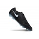 Nike Tiempo Legend X Elite FG Cleats Black Ice Blue