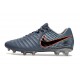 Nike Tiempo Legend X Elite FG Cleats Atmosphere Grey Black
