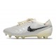 Nike Tiempo Legend X Elite FG Cleats White Silver