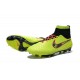 Nike High Top Magista Obra FG ACC Soccer Cleats Volt Black