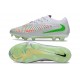 New Nike Phantom 6 Elite Low FG X EAFC Grey Green Bright Crimson