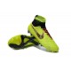 Nike High Top Magista Obra FG ACC Soccer Cleats Volt Black