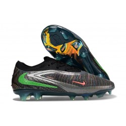 New Nike Phantom 6 Elite Low FG X EAFC Black Green Bright Crimson