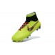 Nike High Top Magista Obra FG ACC Soccer Cleats Volt Black