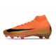 Nike Air Zoom Mercurial Superfly X Elite FG Orange Black Gold