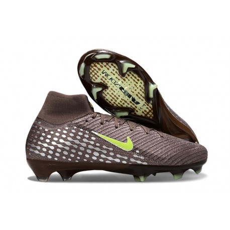 Nike Air Zoom Mercurial Superfly X Elite FG Brown Yellow