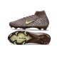 Nike Air Zoom Mercurial Superfly X Elite FG Brown Yellow