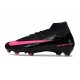 Nike Air Zoom Mercurial Superfly X Elite FG Black Pink