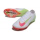 Nike Air Zoom Mercurial Vapor XVI Elite FG Cleats White Red Green