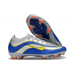 Nike Air Zoom Mercurial Vapor XVI Elite FG Cleats Grey Blue