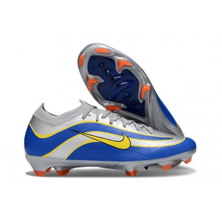 Nike Air Zoom Mercurial Vapor XVI Elite FG Cleats Grey Blue