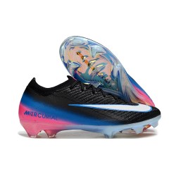 Nike Air Zoom Mercurial Vapor XVI Elite FG Cleats Black White Blue